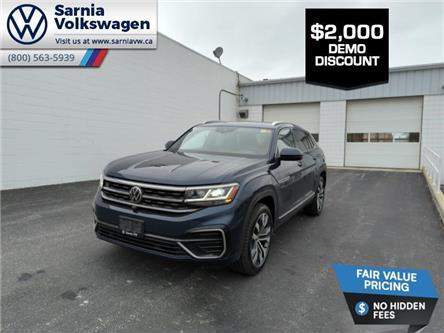 2023 Volkswagen Atlas Cross Sport 3.6 FSI Execline (Stk: V2301) in Sarnia - Image 1 of 8