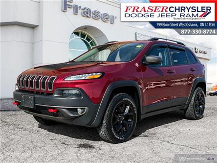 2017 Jeep Cherokee Trailhawk (Stk: N0525A) in Oshawa - Image 1 of 25