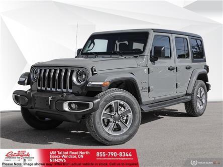 2023 Jeep Wrangler Sahara (Stk: 23169) in Essex-Windsor - Image 1 of 22
