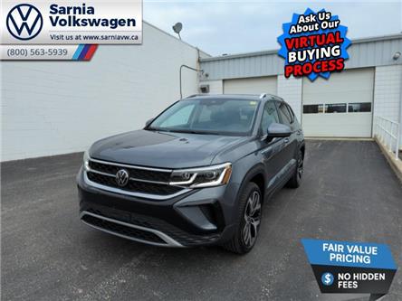 2023 Volkswagen Taos Highline (Stk: V2382) in Sarnia - Image 1 of 30
