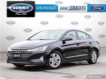2019 Hyundai Elantra Preferred (Stk: PU19710) in Toronto - Image 1 of 27