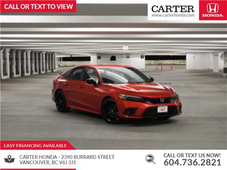 2022 Honda Civic Si Base (Stk: 1N68401) in Vancouver - Image 1 of 21