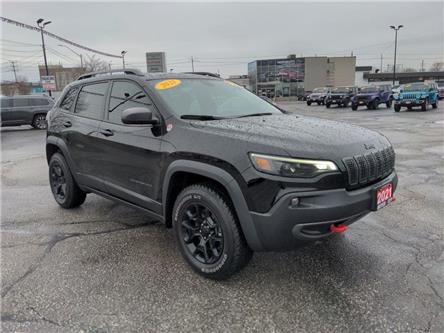 2021 Jeep Cherokee Trailhawk (Stk: 46470) in Windsor - Image 1 of 17