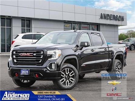 2021 GMC Sierra 1500 AT4 (Stk: A3127A) in Woodstock - Image 1 of 27
