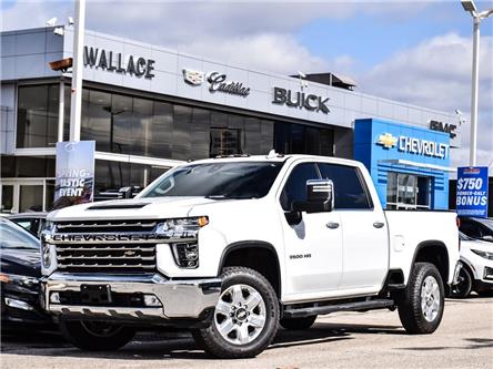 2021 Chevrolet Silverado 3500HD 4WD Crew Cab LTZ, NAV, DURAMAX, PLOW PREP (Stk: 219817A) in Milton - Image 1 of 34