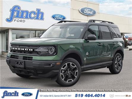 2023 Ford Bronco Sport Outer Banks (Stk: XBN264) in Sarnia - Image 1 of 22