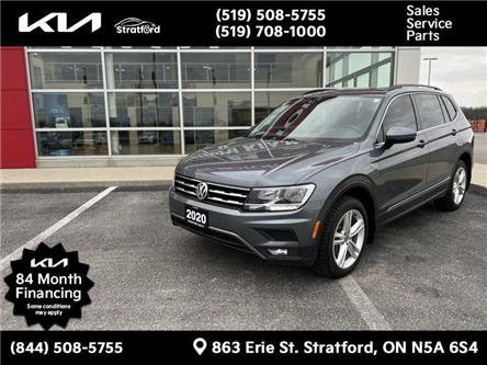 2020 Volkswagen Tiguan Comfortline (Stk: P22142) in Stratford - Image 1 of 30