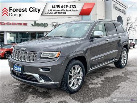 2016 Jeep Grand Cherokee Summit (Stk: 21-7047A) in London - Image 1 of 34