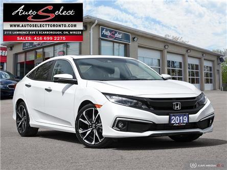 2019 Honda Civic Touring (Stk: 1HCWT12) in Scarborough - Image 1 of 28