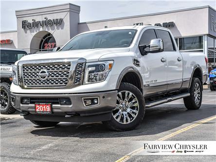 2019 Nissan Titan XD Platinum Reserve Diesel (Stk: U19387) in Burlington - Image 1 of 33