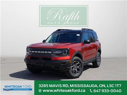 2023 Ford Bronco Sport Badlands (Stk: 23B8812) in Mississauga - Image 1 of 35