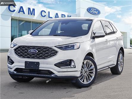 2022 Ford Edge Titanium (Stk: K4K98024) in Richmond - Image 1 of 27