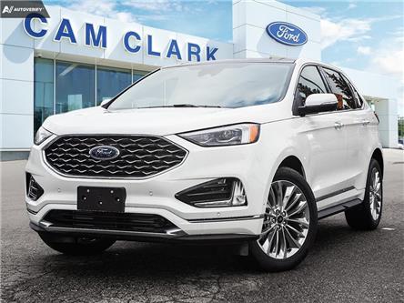 2022 Ford Edge Titanium (Stk: K4K75514) in Richmond - Image 1 of 25