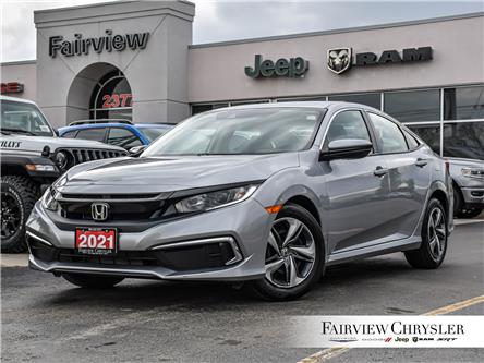 2021 Honda Civic LX (Stk: U19883DR) in Burlington - Image 1 of 29