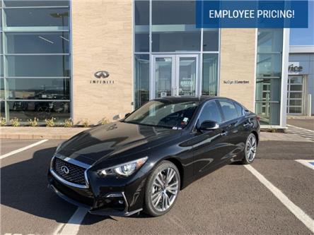 2022 Infiniti Q50 Sport Tech AWD! V6! 300HP! LEATHER! SUNROOF! (Stk: DCSI1290) in Rexton - Image 1 of 13