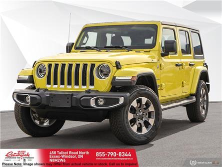 2023 Jeep Wrangler Sahara (Stk: 61610) in Essex-Windsor - Image 1 of 20