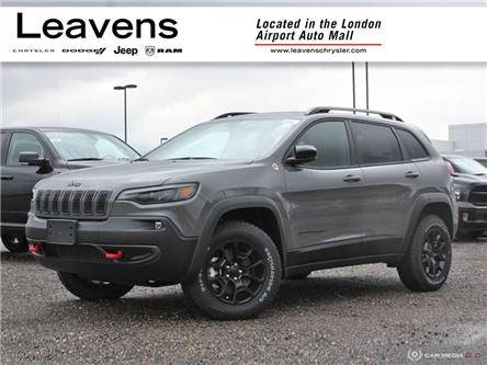 2022 Jeep Cherokee Trailhawk (Stk: 22472) in London - Image 1 of 27
