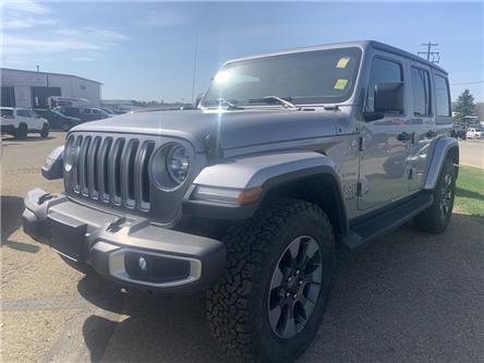 2018 Jeep Wrangler Unlimited Sahara (Stk: PT024A) in Rocky Mountain House - Image 1 of 24