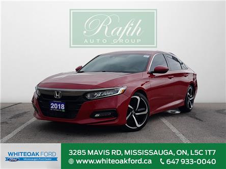 2018 Honda Accord Sport 2.0T (Stk: T0033) in Mississauga - Image 1 of 34