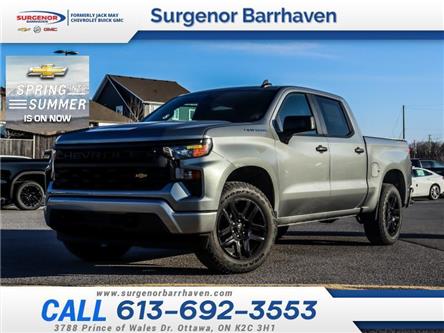 2023 Chevrolet Silverado 1500 Custom (Stk: 230239) in Ottawa - Image 1 of 18