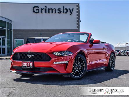 2018 Ford Mustang EcoBoost Premium (Stk: U5674) in Grimsby - Image 1 of 34