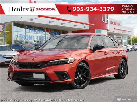2023 Honda Civic Si Base (Stk: H20560) in St. Catharines - Image 1 of 22