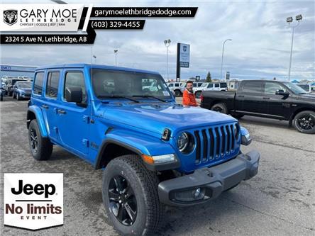 2023 Jeep Wrangler Sahara (Stk: 23-0623) in Lethbridge - Image 1 of 20