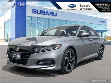 2018 Honda Accord Sport (Stk: 3033B) in Tecumseh - Image 1 of 26