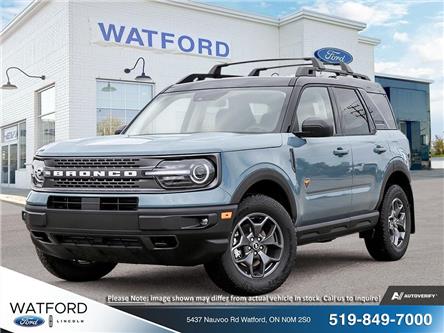 2022 Ford Bronco Sport Badlands (Stk: D98487) in Watford - Image 1 of 23