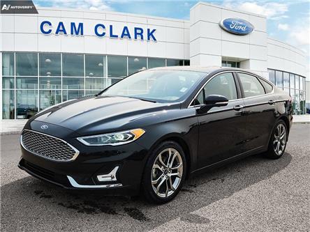 2020 Ford Fusion Hybrid Titanium (Stk: U36126) in Red Deer - Image 1 of 25