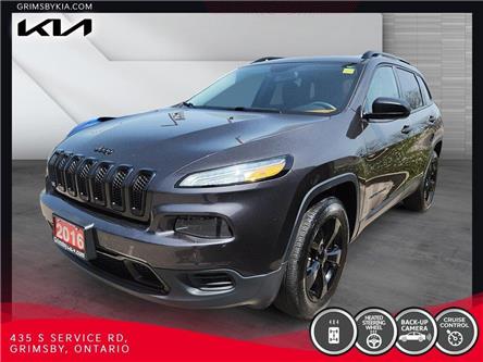 2016 Jeep Cherokee Altitude BLACKOUT APCKAGE | 4X4 | BACKUP CAM (Stk: N4928A) in Grimsby - Image 1 of 20