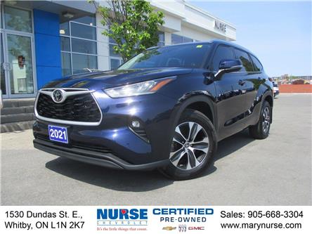2021 Toyota Highlander XLE (Stk: 23E017A) in Whitby - Image 1 of 28