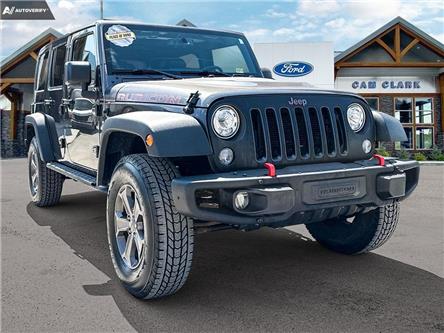 2018 Jeep Wrangler JK Unlimited Rubicon (Stk: 23CS017A) in Canmore - Image 1 of 23