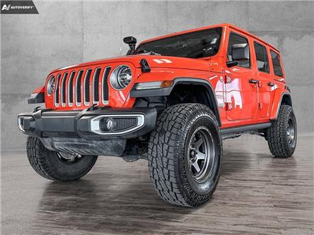 2020 Jeep Wrangler Unlimited Sahara (Stk: P11867) in Airdrie - Image 1 of 25