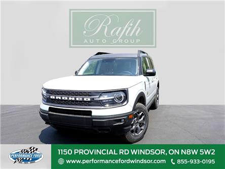 2023 Ford Bronco Sport Badlands (Stk: BR03447) in Windsor - Image 1 of 25