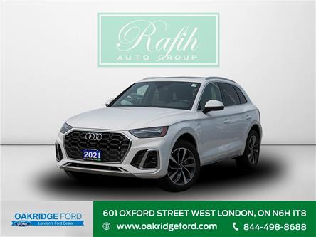 2021 Audi Q5 45 Progressiv (Stk: L8238A) in London - Image 1 of 24