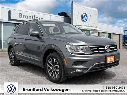 2021 Volkswagen Tiguan Comfortline (Stk: P64121) in Brantford - Image 1 of 26