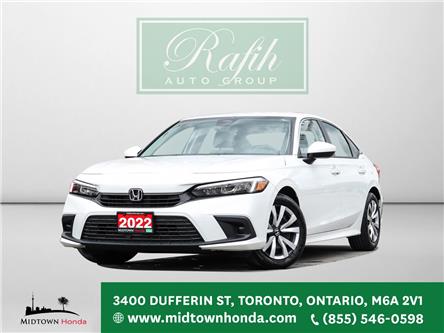2022 Honda Civic LX (Stk: P17169) in North York - Image 1 of 26