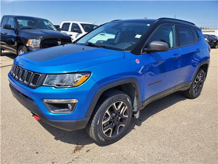 2021 Jeep Compass Trailhawk (Stk: 22R13917A) in Devon - Image 1 of 17