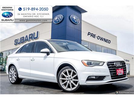 2016 Audi A3 2.0T Progressiv (Stk: 17876A) in Kitchener - Image 1 of 28