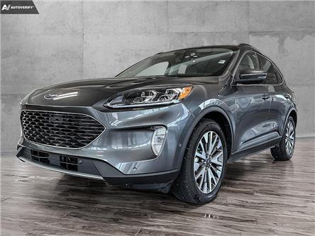 2020 Ford Escape Titanium Hybrid (Stk: P12421) in Airdrie - Image 1 of 25