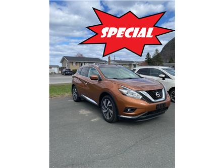 2016 Nissan Murano Platinum (Stk: 22278A) in Campbellton - Image 1 of 7