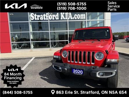 2020 Jeep Wrangler Unlimited Sahara (Stk: P22178) in Stratford - Image 1 of 29