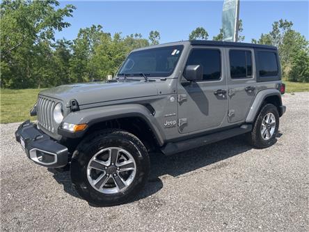 2021 Jeep Wrangler Unlimited Sahara (Stk: 61752) in Essex-Windsor - Image 1 of 29