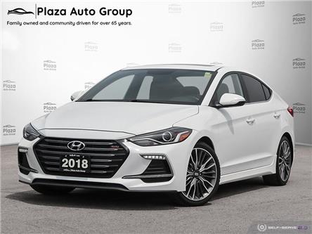 2018 Hyundai Elantra Sport Tech (Stk: KU1070) in Orillia - Image 1 of 25