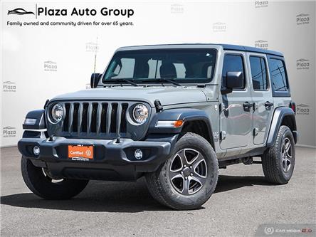 2019 Jeep Wrangler Unlimited Sport (Stk: P0135) in Orillia - Image 1 of 27