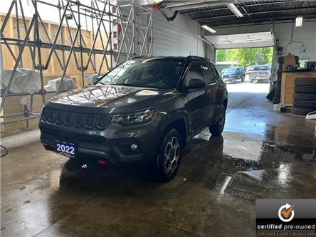 2022 Jeep Compass Trailhawk (Stk: 557970A) in Orillia - Image 1 of 10