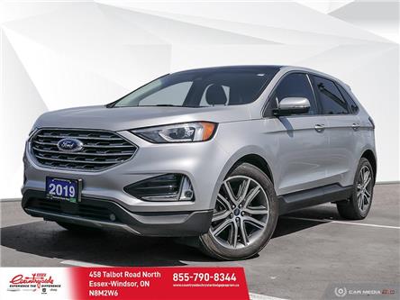 2019 Ford Edge Titanium (Stk: 61742) in Essex-Windsor - Image 1 of 29