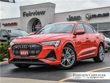 2021 Audi e-tron 55 Technik (Stk: U19698) in Burlington - Image 1 of 32