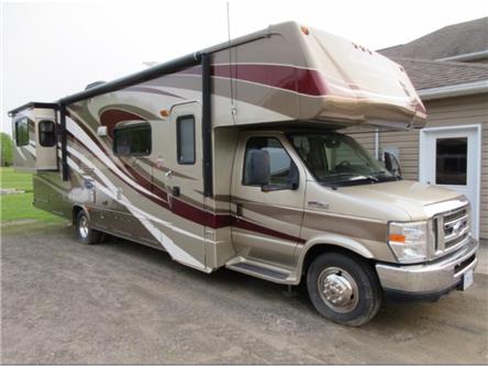2013 Ford Econoline Sunseeker, Two Slides, Full Body Paint, Only 28,00 (Stk: 1FDXE4FS5DDA59250) in NORTH BAY - Image 1 of 30